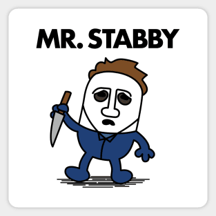 MR. STABBY Sticker